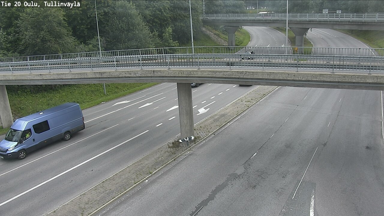 Weather Camera Image Road 20 Oulu, Tullinväylä, Oulu, Pohjois-Pohjanmaa