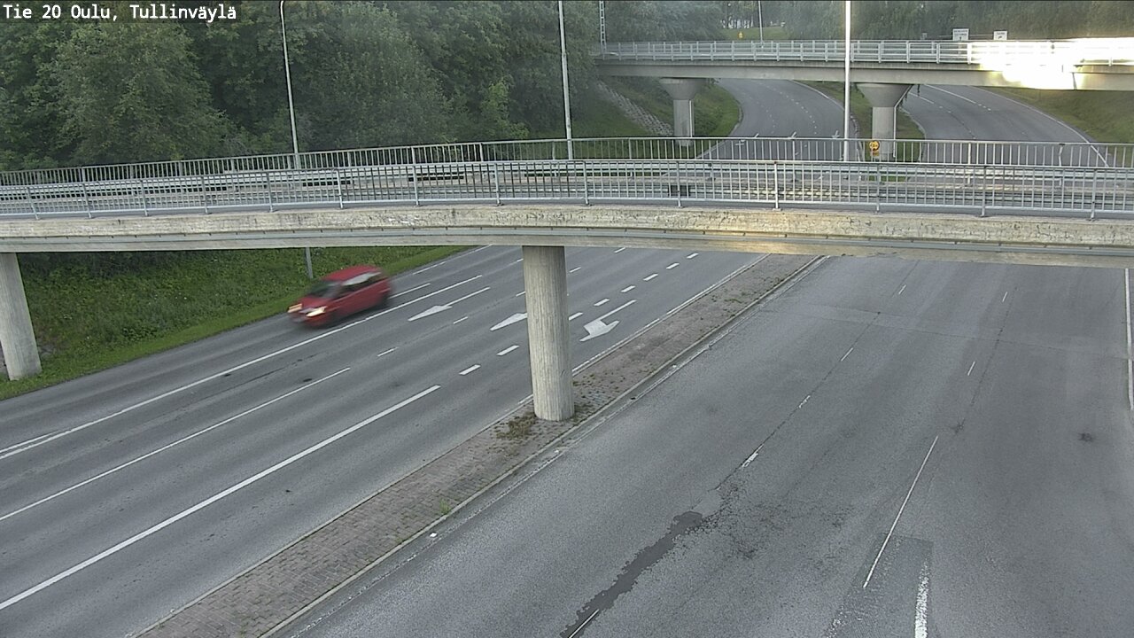 Weather Camera Image Road 20 Oulu, Tullinväylä, Oulu, Pohjois-Pohjanmaa