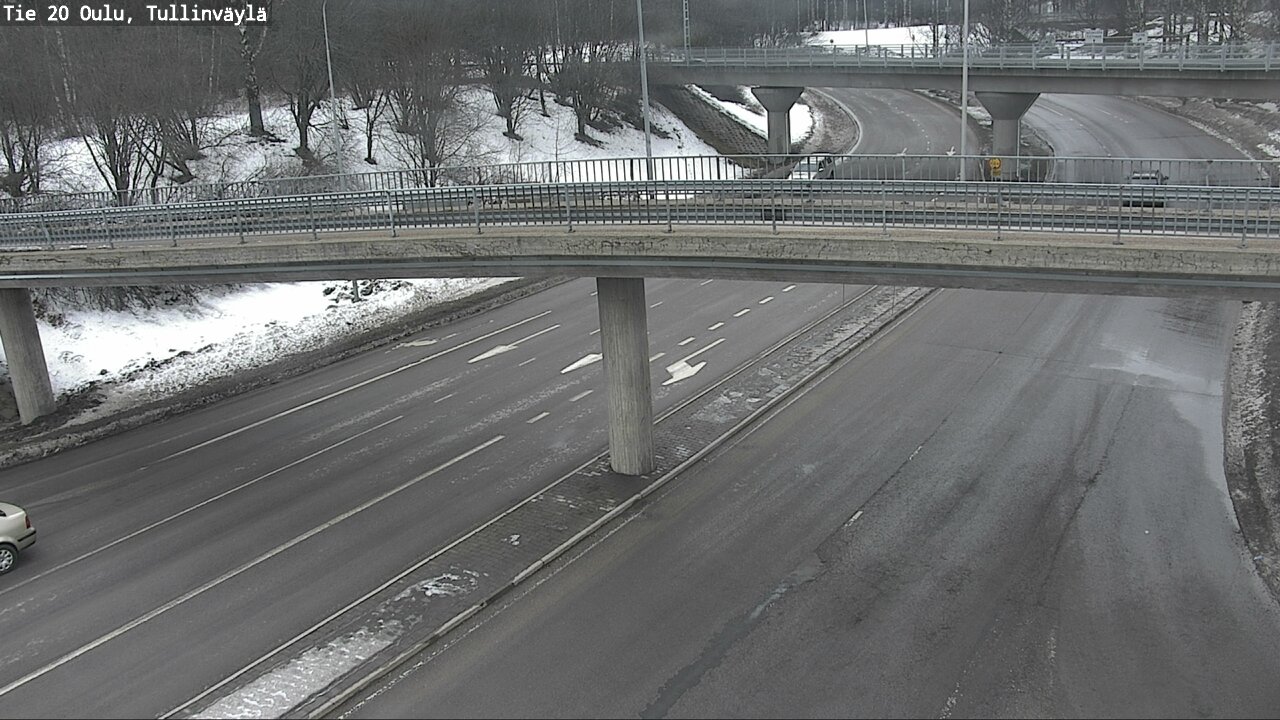 Weather Camera Image Road 20 Oulu, Tullinväylä, Oulu, Pohjois-Pohjanmaa
