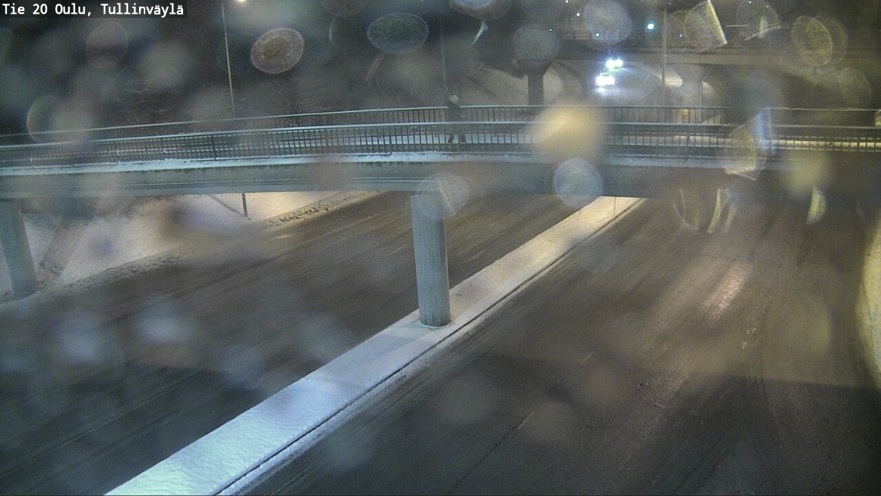 Weather Camera Image Väg 20 Uleåborg, Tullinväylä, Oulu, Pohjois-Pohjanmaa