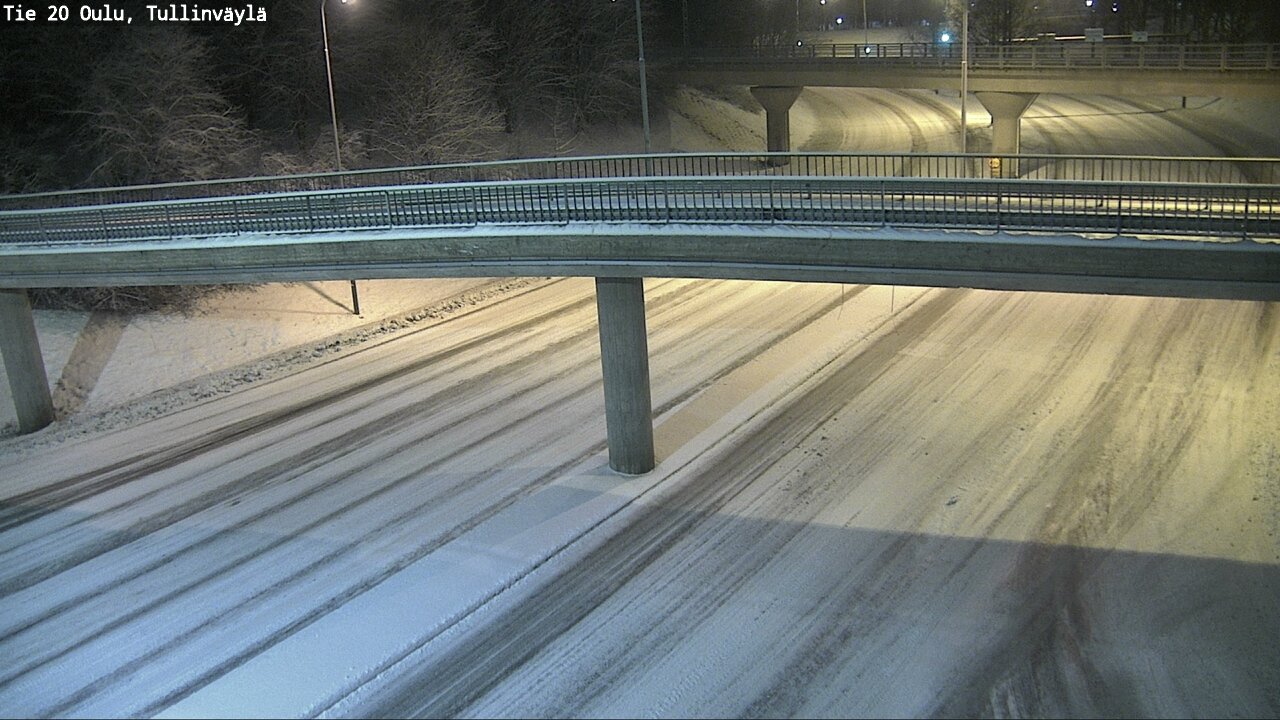 Kelikamerat Kuva Tie 20 Oulu, Tullinväylä, Oulu, Pohjois-Pohjanmaa