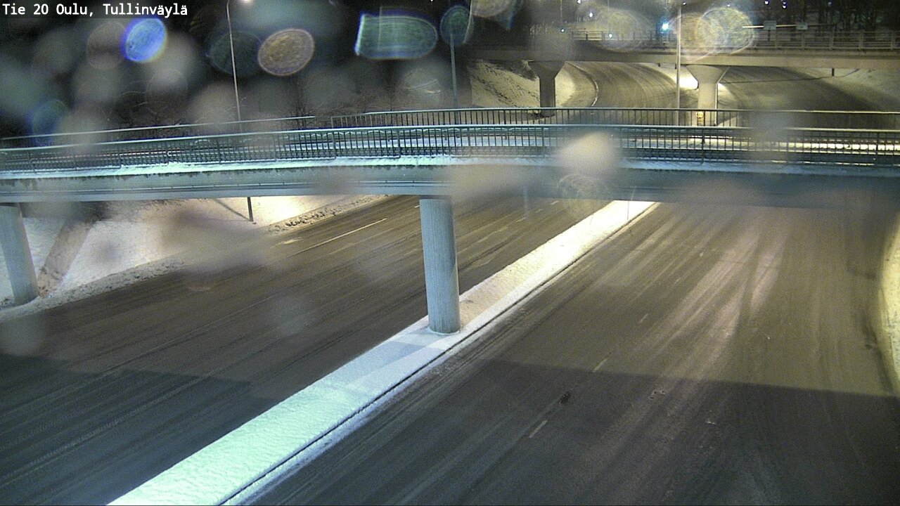 Weather Camera Image Väg 20 Uleåborg, Tullinväylä, Oulu, Pohjois-Pohjanmaa