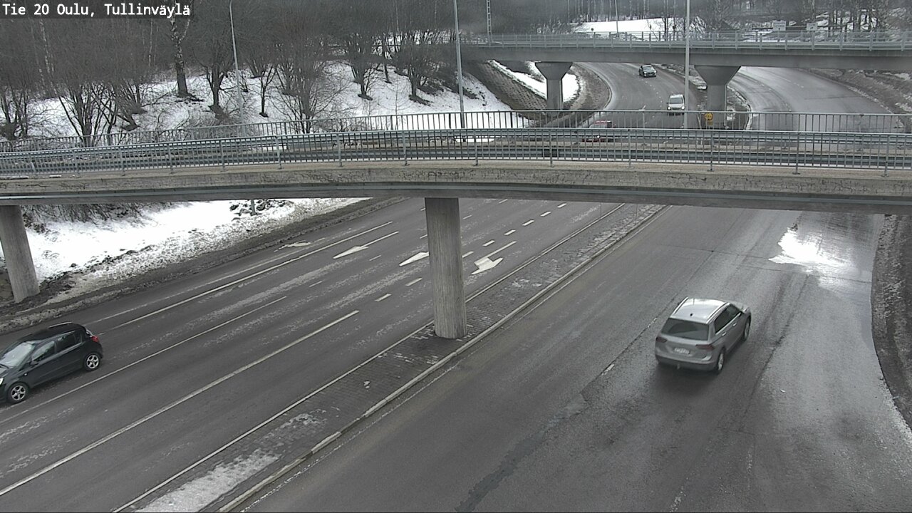 Weather Camera Image Väg 20 Uleåborg, Tullinväylä, Oulu, Pohjois-Pohjanmaa