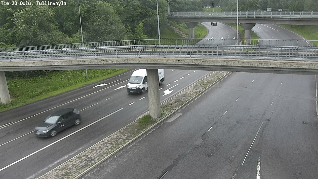 Weather Camera Image Väg 20 Uleåborg, Tullinväylä, Oulu, Pohjois-Pohjanmaa