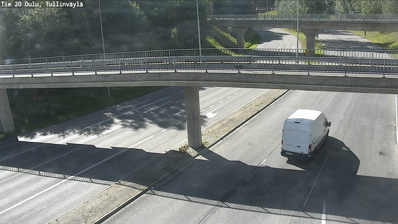 Weather Camera Image Road 20 Oulu, Tullinväylä, Oulu, Pohjois-Pohjanmaa