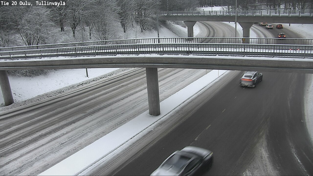 Weather Camera Image Väg 20 Uleåborg, Tullinväylä, Oulu, Pohjois-Pohjanmaa