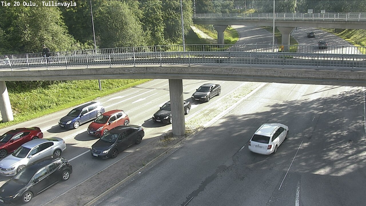 Weather Camera Image Road 20 Oulu, Tullinväylä, Oulu, Pohjois-Pohjanmaa
