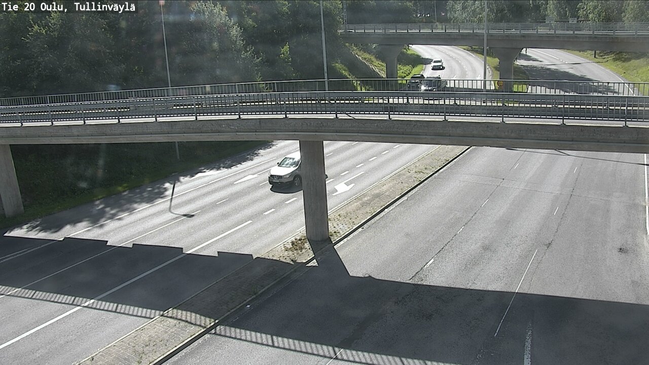 Weather Camera Image Road 20 Oulu, Tullinväylä, Oulu, Pohjois-Pohjanmaa