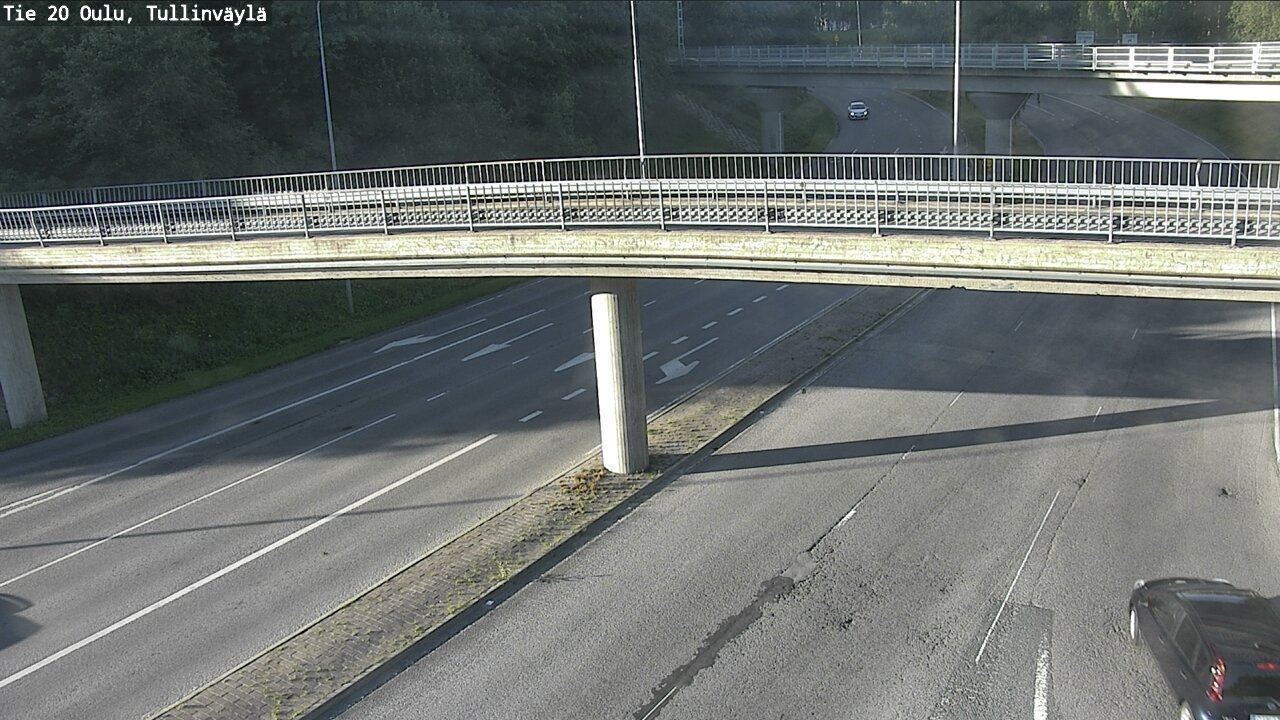 Weather Camera Image Road 20 Oulu, Tullinväylä, Oulu, Pohjois-Pohjanmaa