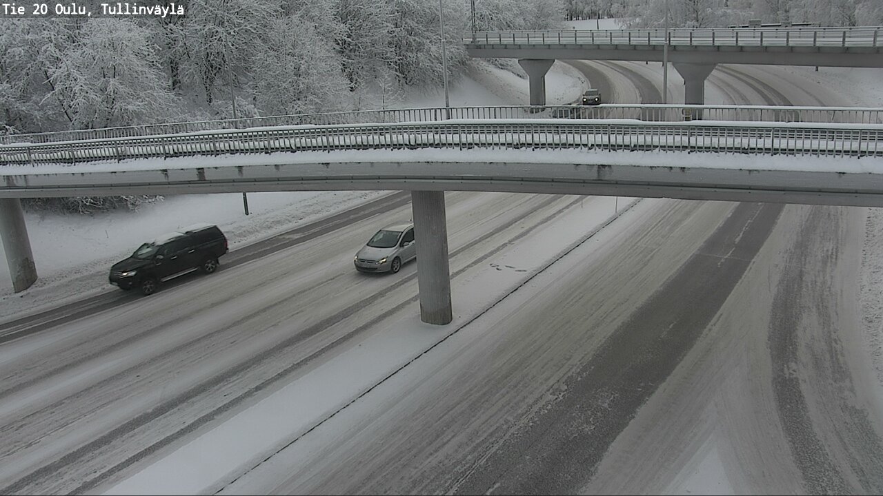 Weather Camera Image Road 20 Oulu, Tullinväylä, Oulu, Pohjois-Pohjanmaa