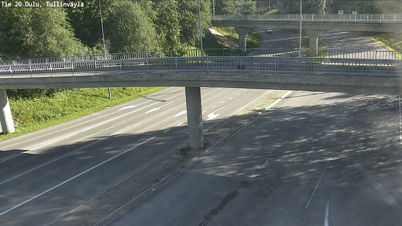 Weather Camera Image Road 20 Oulu, Tullinväylä, Oulu, Pohjois-Pohjanmaa