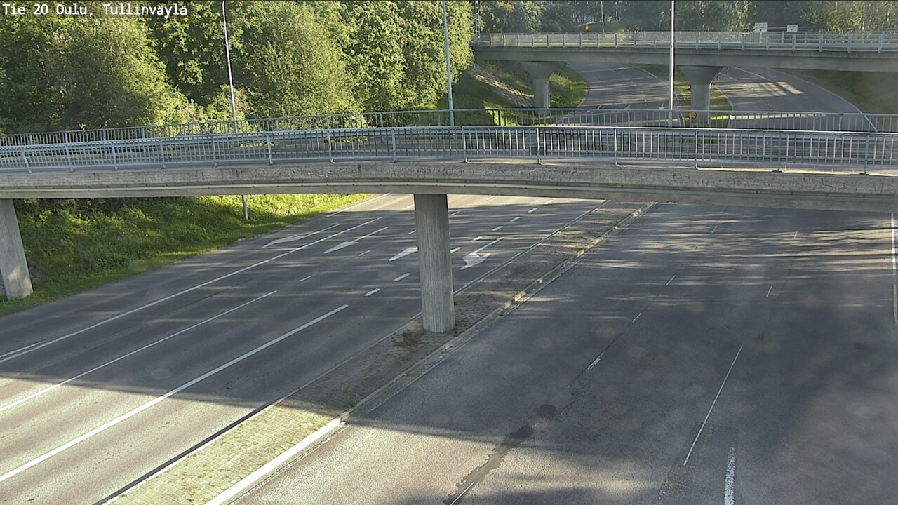Weather Camera Image Road 20 Oulu, Tullinväylä, Oulu, Pohjois-Pohjanmaa