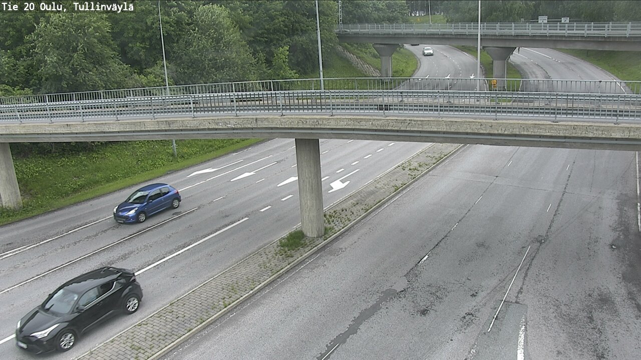 Weather Camera Image Väg 20 Uleåborg, Tullinväylä, Oulu, Pohjois-Pohjanmaa