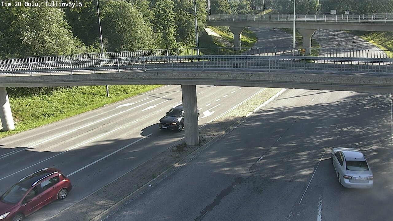 Weather Camera Image Road 20 Oulu, Tullinväylä, Oulu, Pohjois-Pohjanmaa