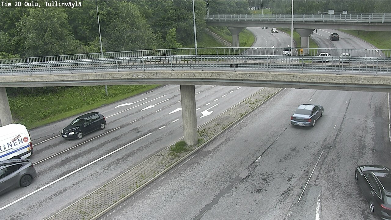 Weather Camera Image Väg 20 Uleåborg, Tullinväylä, Oulu, Pohjois-Pohjanmaa