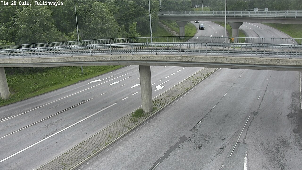 Weather Camera Image Road 20 Oulu, Tullinväylä, Oulu, Pohjois-Pohjanmaa
