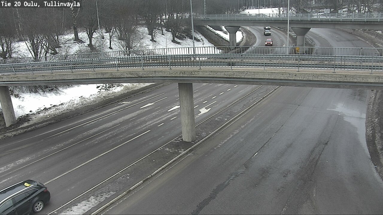 Weather Camera Image Väg 20 Uleåborg, Tullinväylä, Oulu, Pohjois-Pohjanmaa