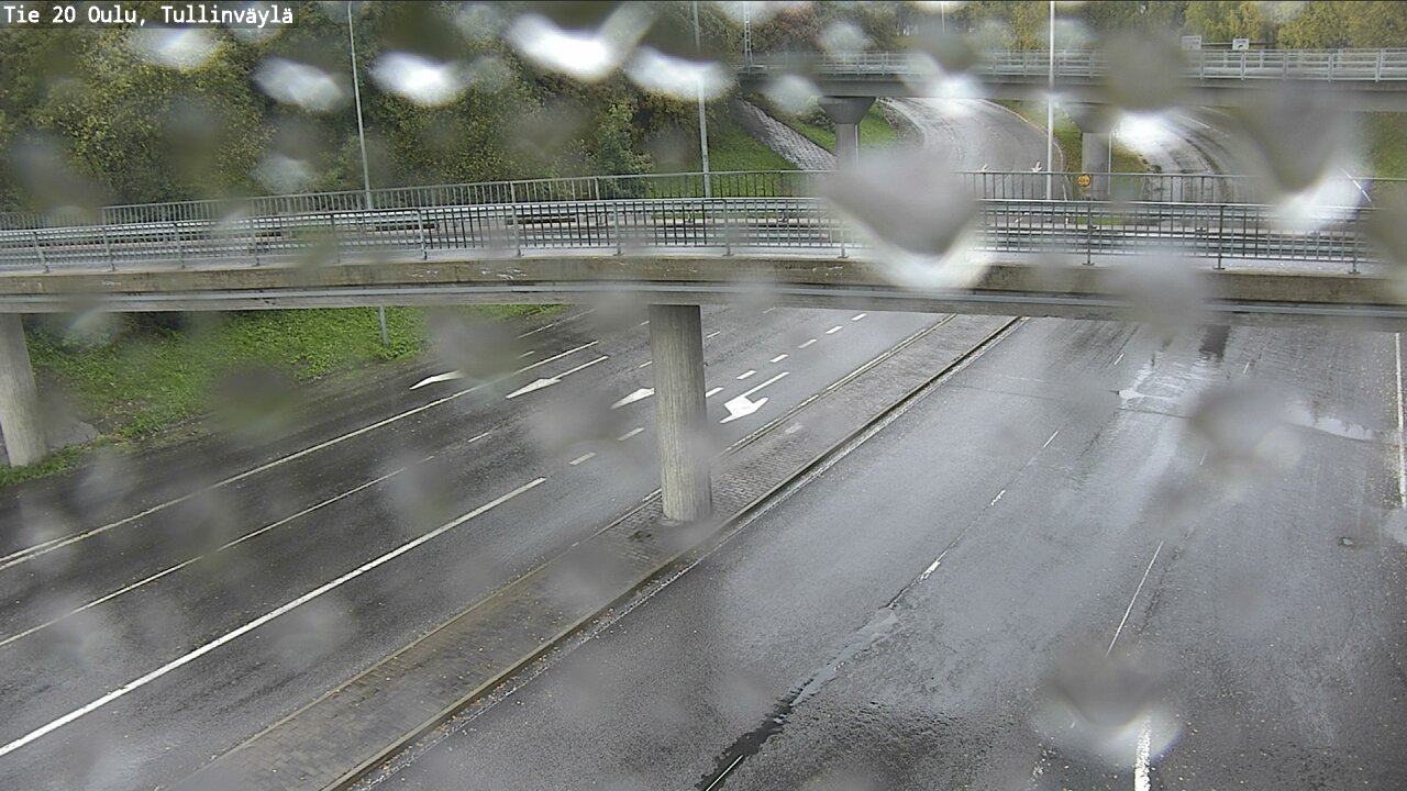 Weather Camera Image Road 20 Oulu, Tullinväylä, Oulu, Pohjois-Pohjanmaa