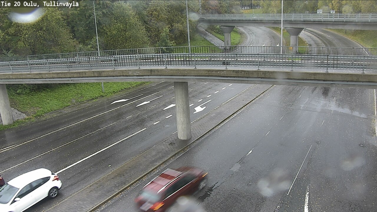 Weather Camera Image Road 20 Oulu, Tullinväylä, Oulu, Pohjois-Pohjanmaa