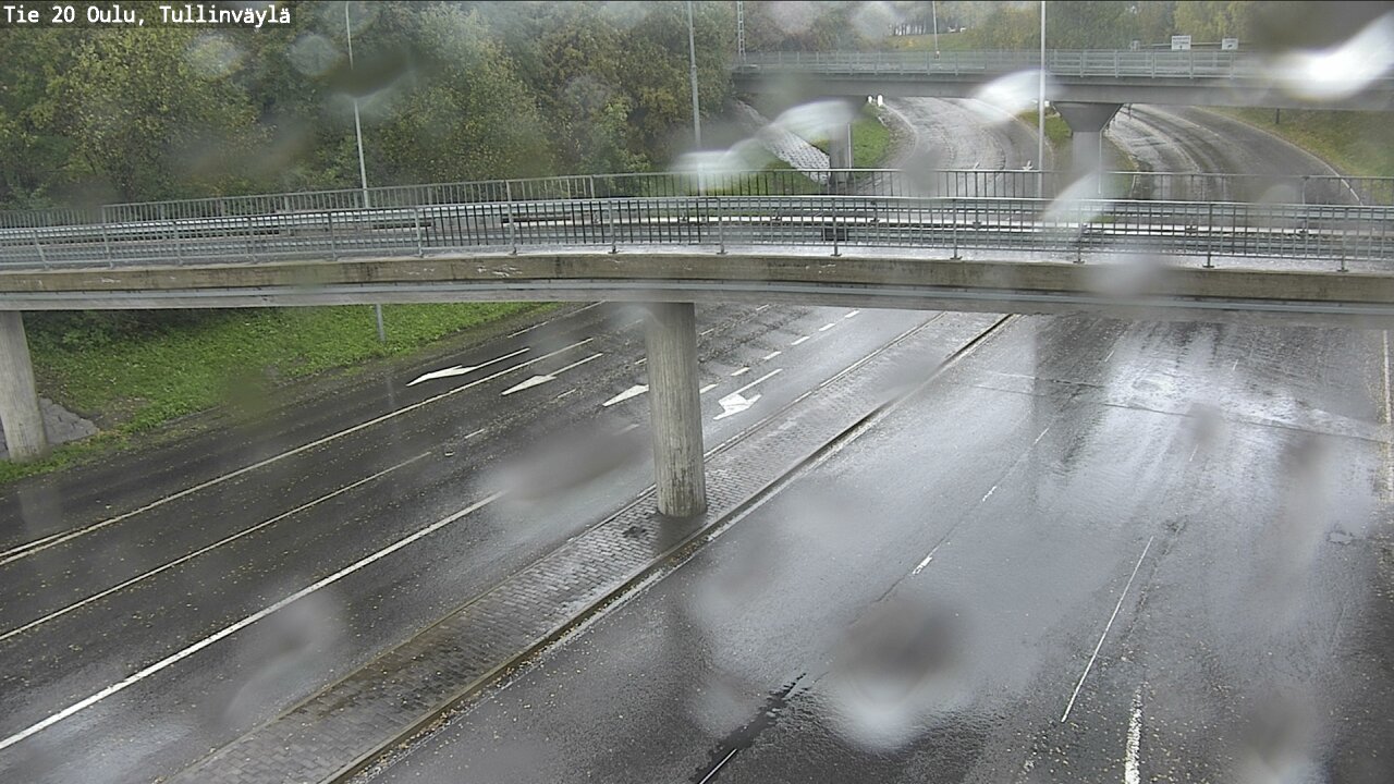 Weather Camera Image Road 20 Oulu, Tullinväylä, Oulu, Pohjois-Pohjanmaa