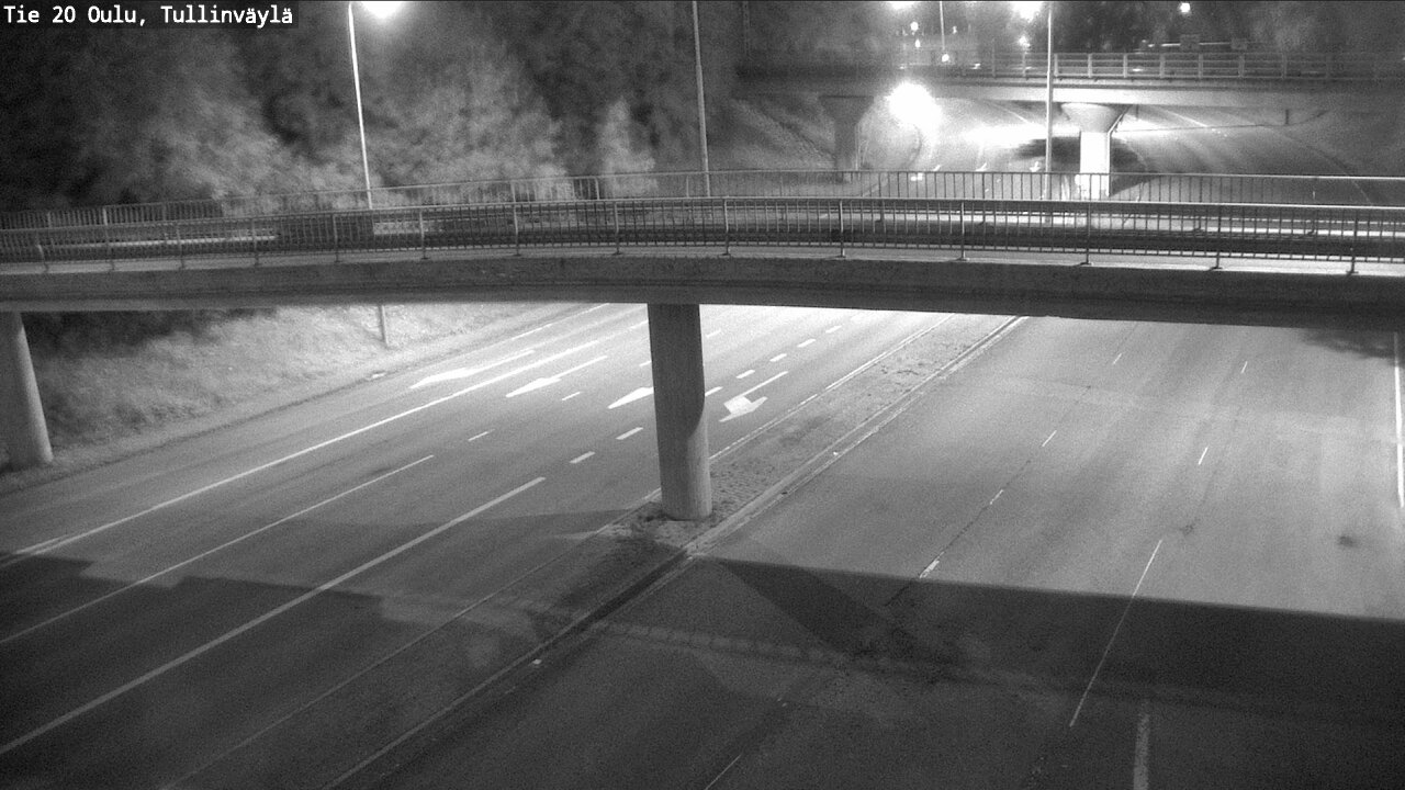 Weather Camera Image Road 20 Oulu, Tullinväylä, Oulu, Pohjois-Pohjanmaa