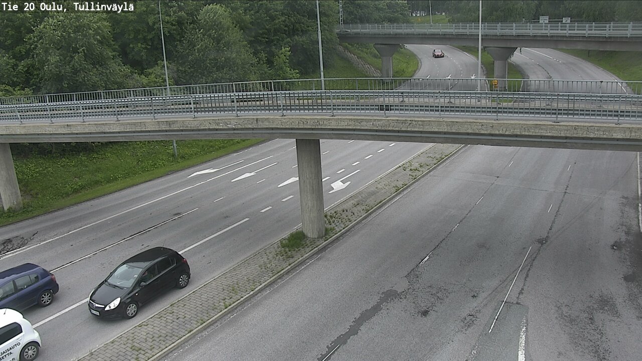 Weather Camera Image Road 20 Oulu, Tullinväylä, Oulu, Pohjois-Pohjanmaa