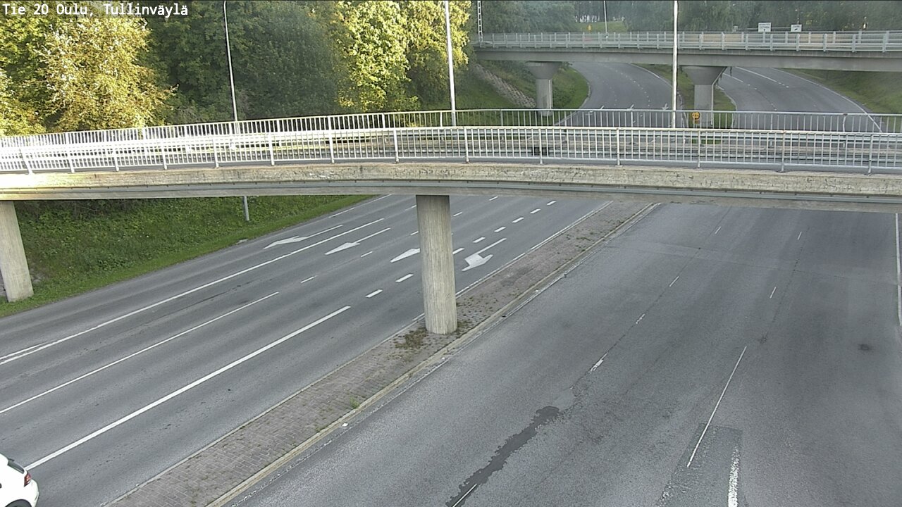 Weather Camera Image Road 20 Oulu, Tullinväylä, Oulu, Pohjois-Pohjanmaa