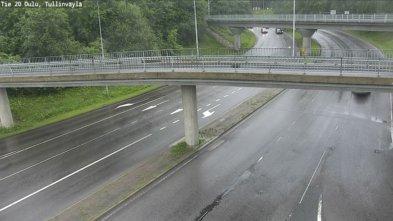 Weather Camera Image Väg 20 Uleåborg, Tullinväylä, Oulu, Pohjois-Pohjanmaa