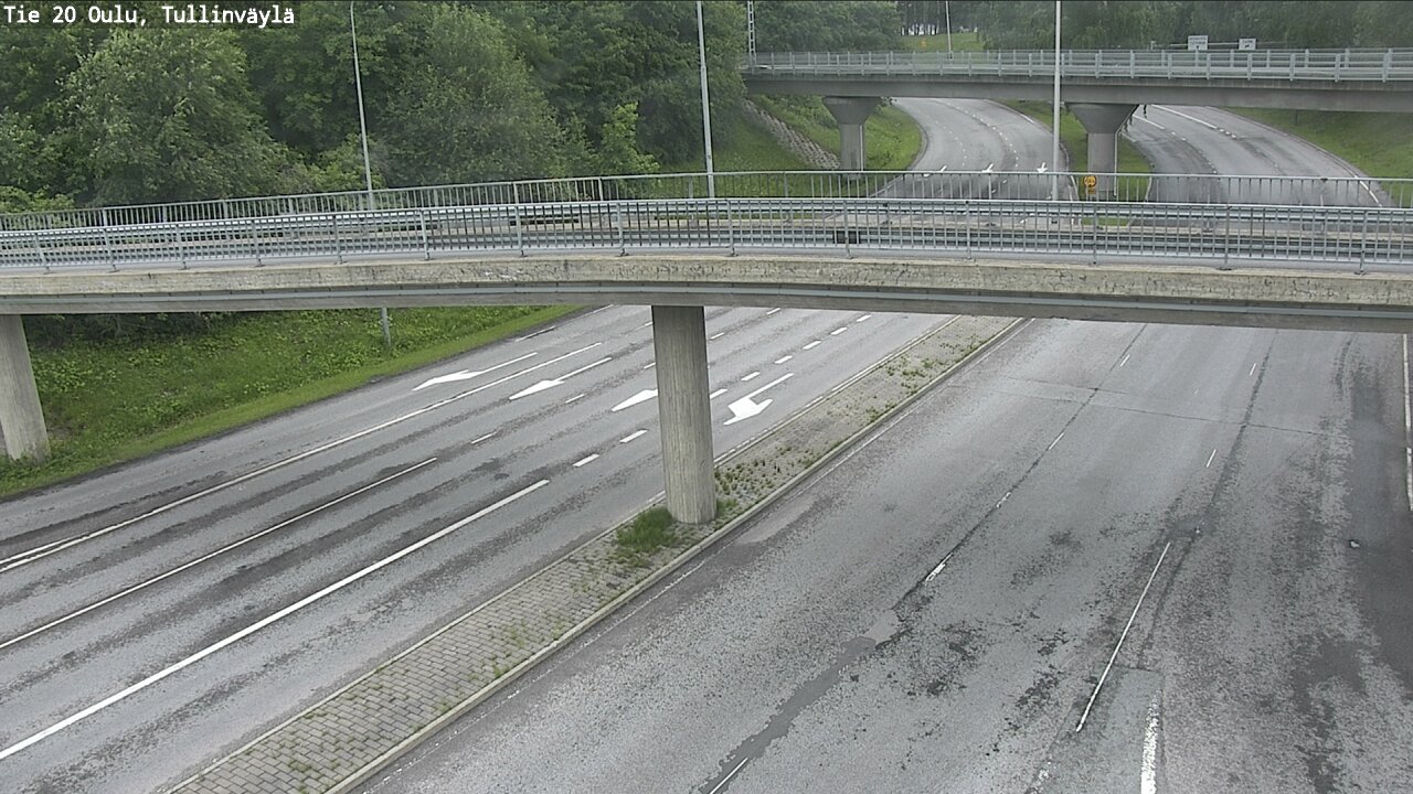 Weather Camera Image Väg 20 Uleåborg, Tullinväylä, Oulu, Pohjois-Pohjanmaa
