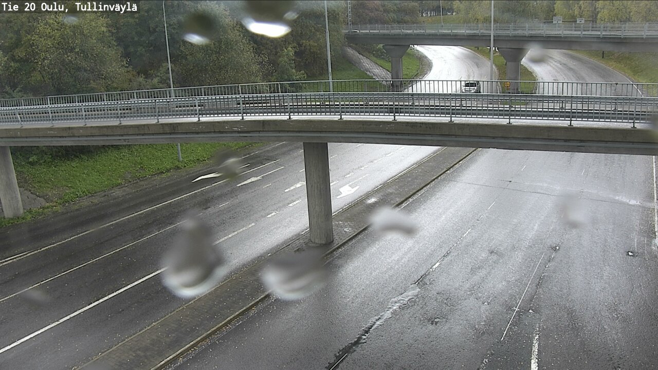 Weather Camera Image Road 20 Oulu, Tullinväylä, Oulu, Pohjois-Pohjanmaa