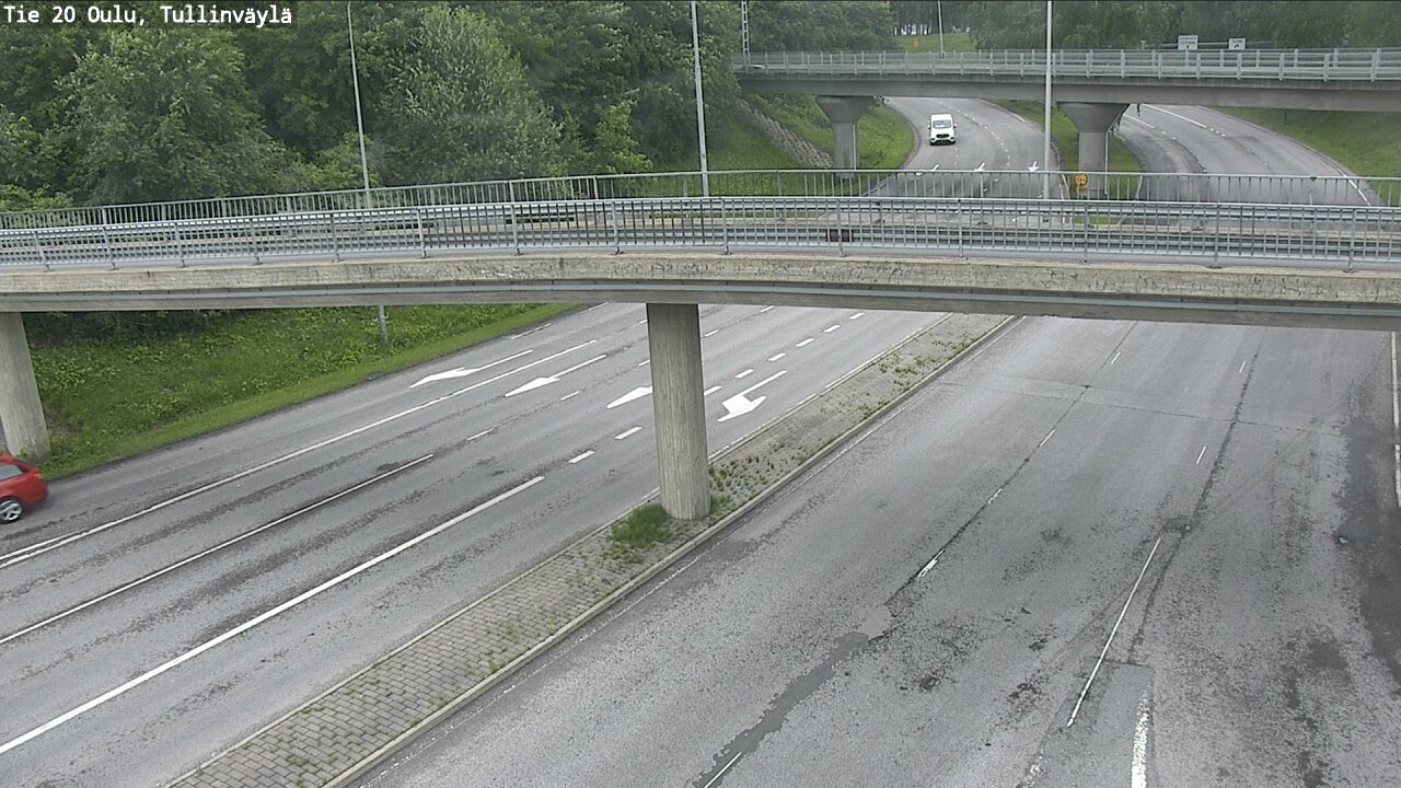 Weather Camera Image Väg 20 Uleåborg, Tullinväylä, Oulu, Pohjois-Pohjanmaa