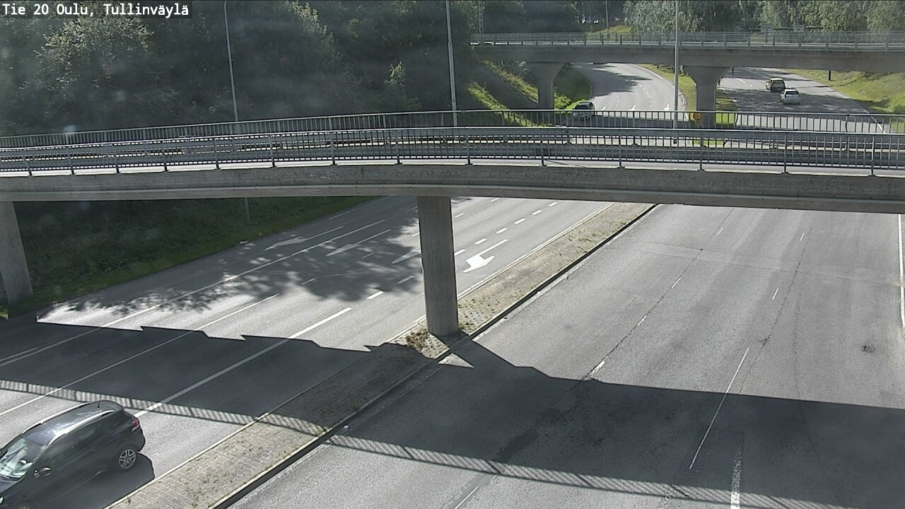 Weather Camera Image Road 20 Oulu, Tullinväylä, Oulu, Pohjois-Pohjanmaa