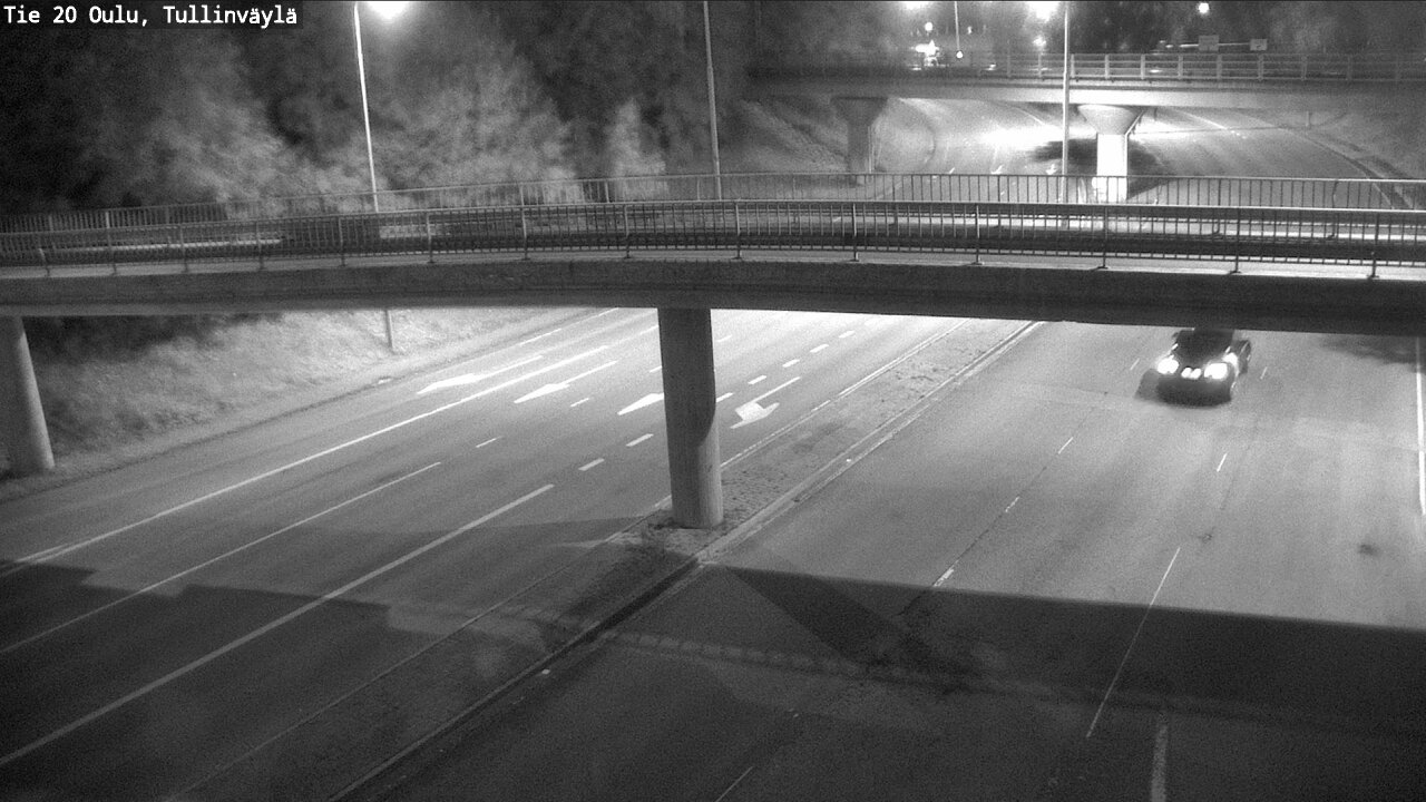 Weather Camera Image Road 20 Oulu, Tullinväylä, Oulu, Pohjois-Pohjanmaa