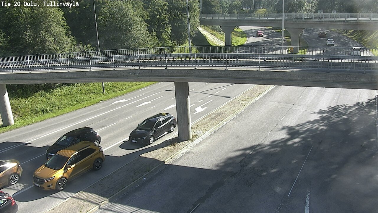 Weather Camera Image Road 20 Oulu, Tullinväylä, Oulu, Pohjois-Pohjanmaa