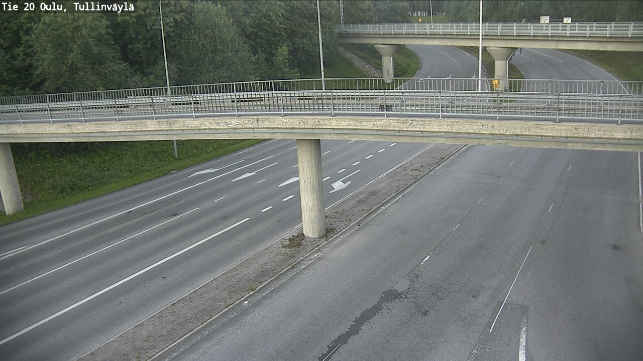 Weather Camera Image Road 20 Oulu, Tullinväylä, Oulu, Pohjois-Pohjanmaa