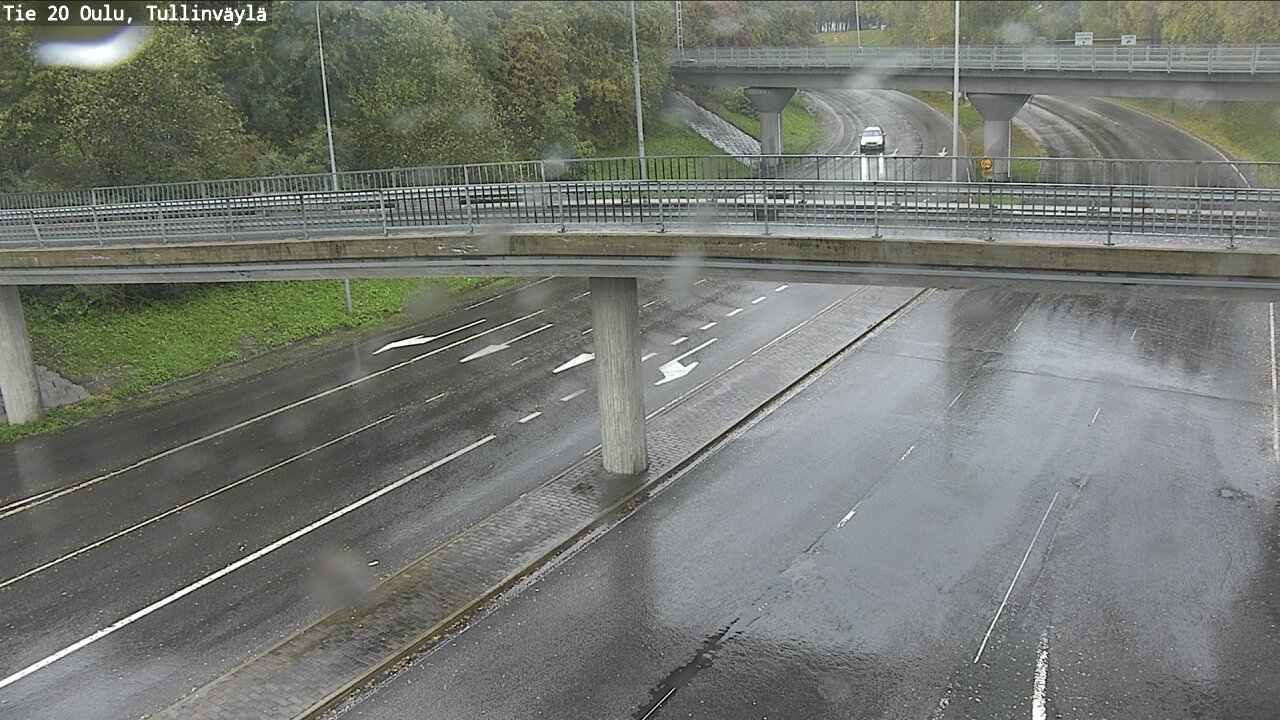 Weather Camera Image Road 20 Oulu, Tullinväylä, Oulu, Pohjois-Pohjanmaa