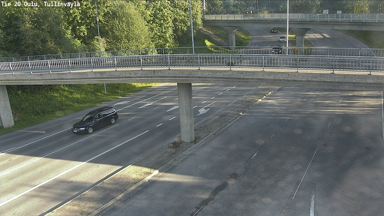 Weather Camera Image Road 20 Oulu, Tullinväylä, Oulu, Pohjois-Pohjanmaa