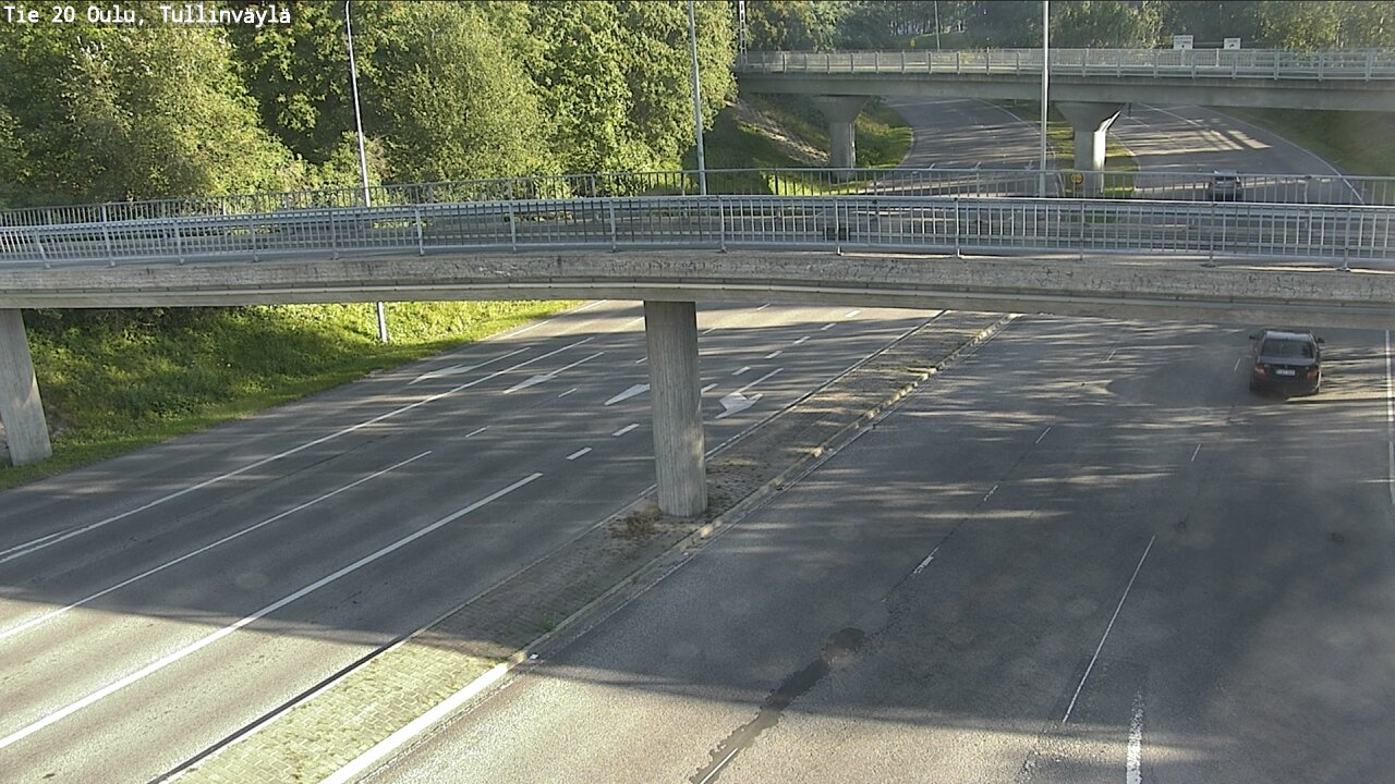 Weather Camera Image Road 20 Oulu, Tullinväylä, Oulu, Pohjois-Pohjanmaa