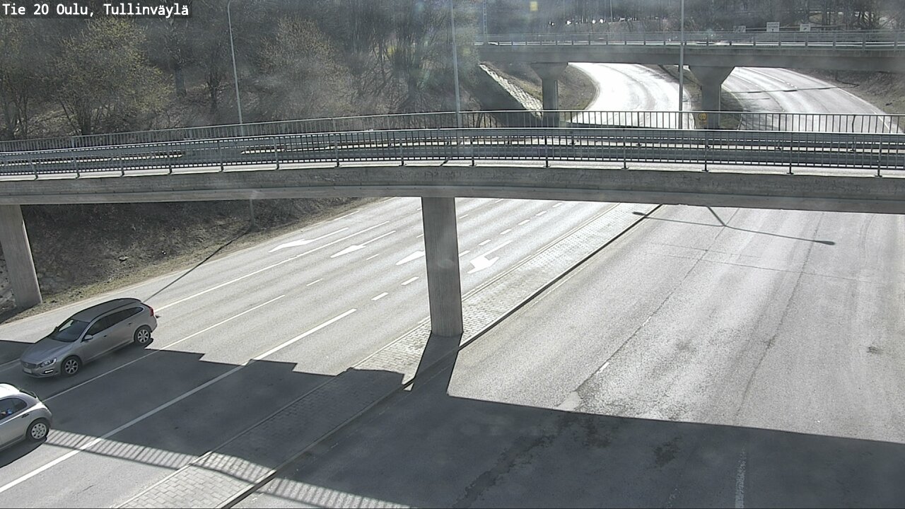 Weather Camera Image Road 20 Oulu, Tullinväylä, Oulu, Pohjois-Pohjanmaa