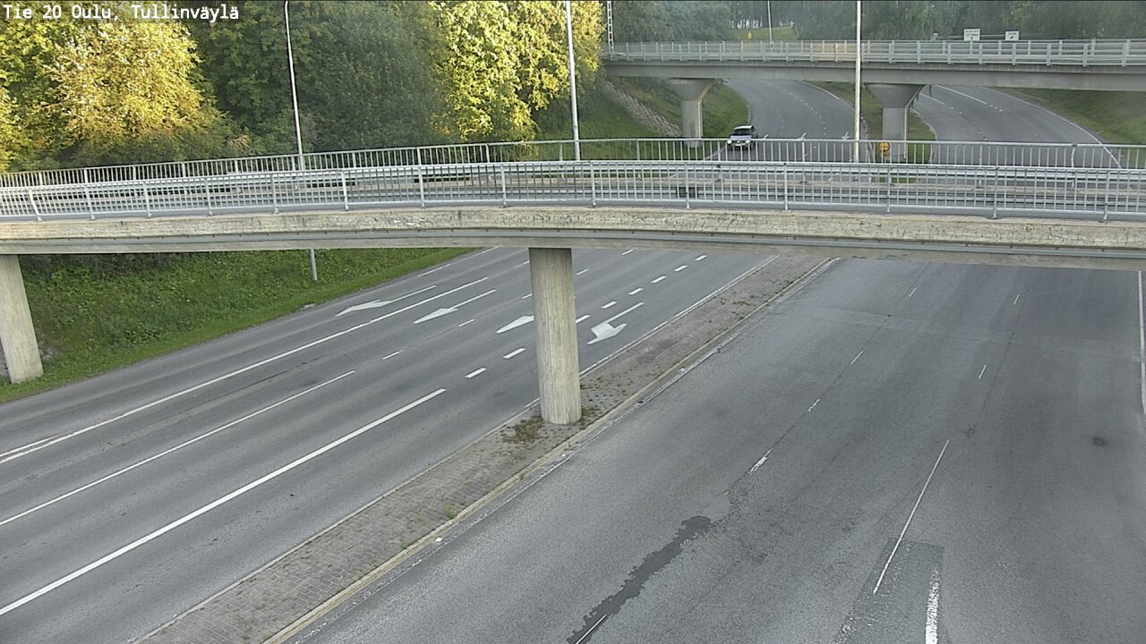Weather Camera Image Road 20 Oulu, Tullinväylä, Oulu, Pohjois-Pohjanmaa