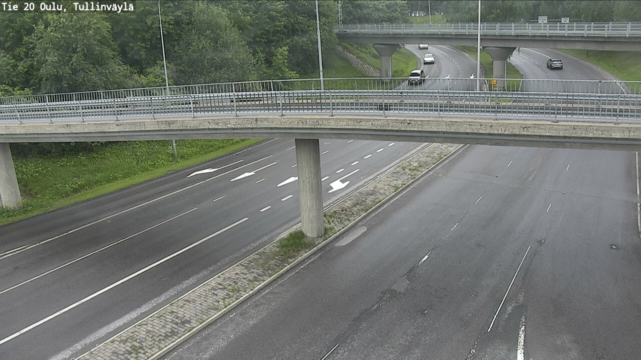 Weather Camera Image Väg 20 Uleåborg, Tullinväylä, Oulu, Pohjois-Pohjanmaa
