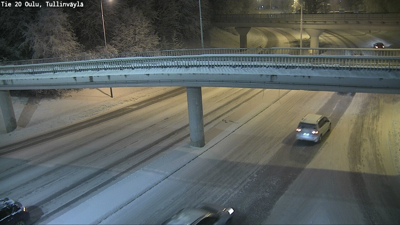 Weather Camera Image Väg 20 Uleåborg, Tullinväylä, Oulu, Pohjois-Pohjanmaa