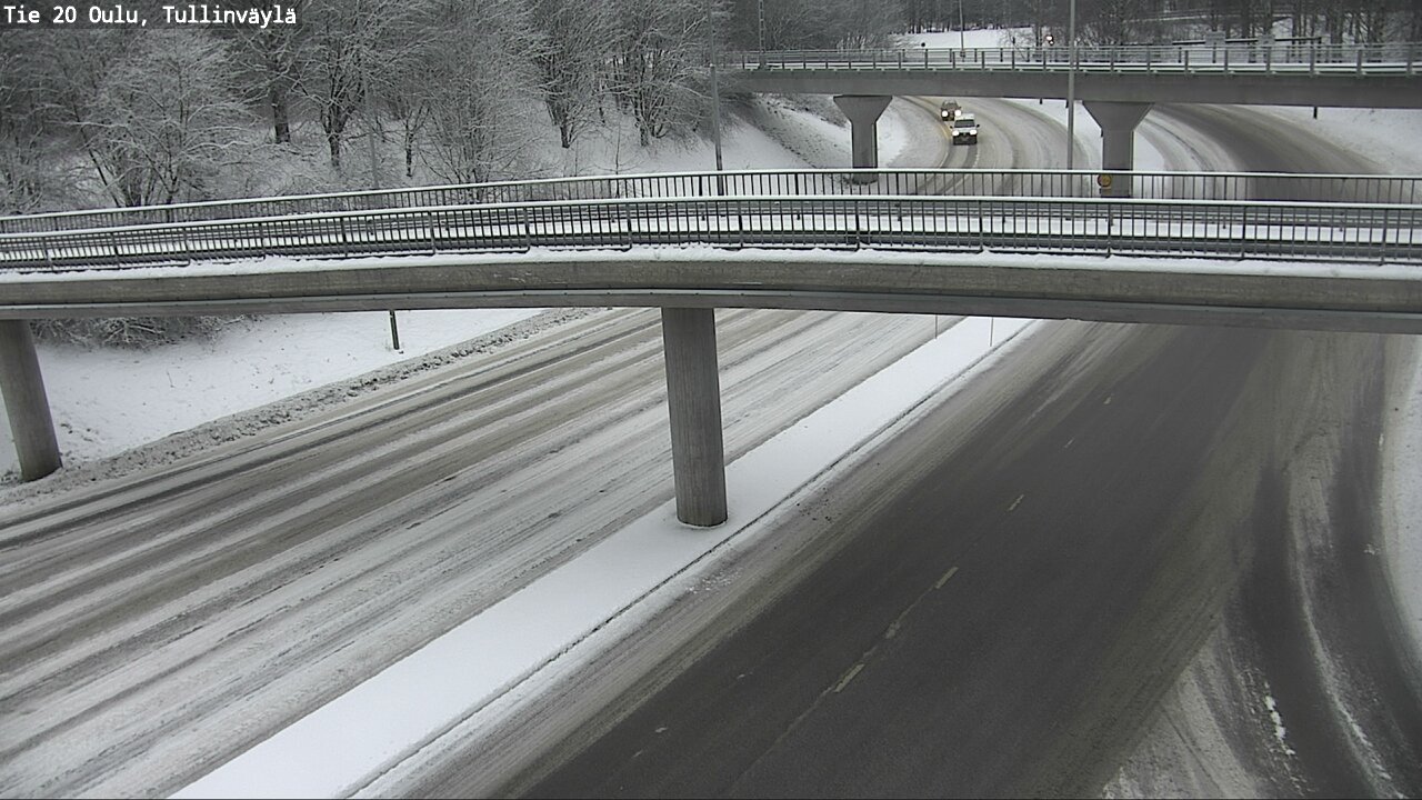 Weather Camera Image Väg 20 Uleåborg, Tullinväylä, Oulu, Pohjois-Pohjanmaa
