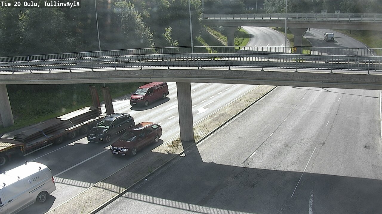 Weather Camera Image Road 20 Oulu, Tullinväylä, Oulu, Pohjois-Pohjanmaa
