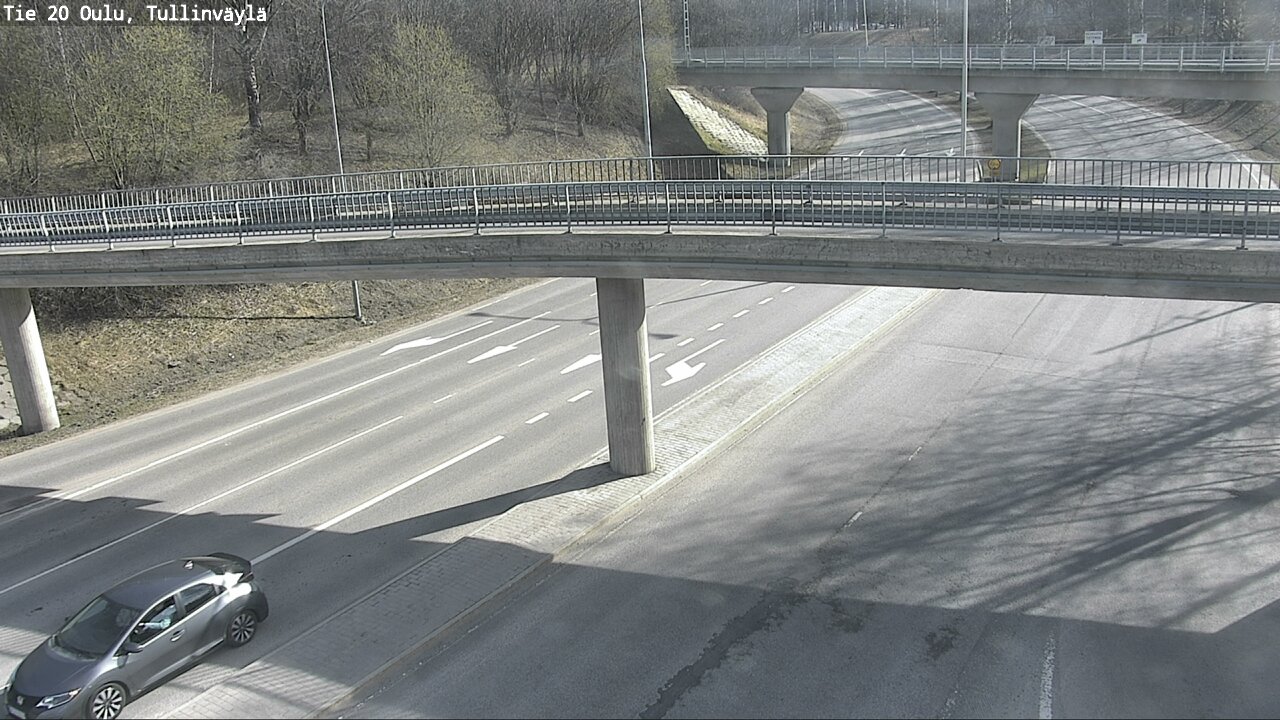 Weather Camera Image Road 20 Oulu, Tullinväylä, Oulu, Pohjois-Pohjanmaa
