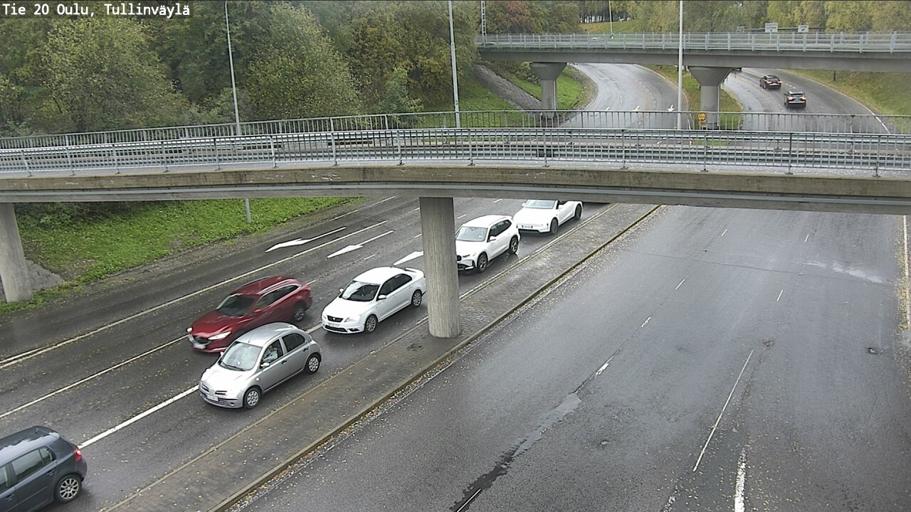 Weather Camera Image Road 20 Oulu, Tullinväylä, Oulu, Pohjois-Pohjanmaa