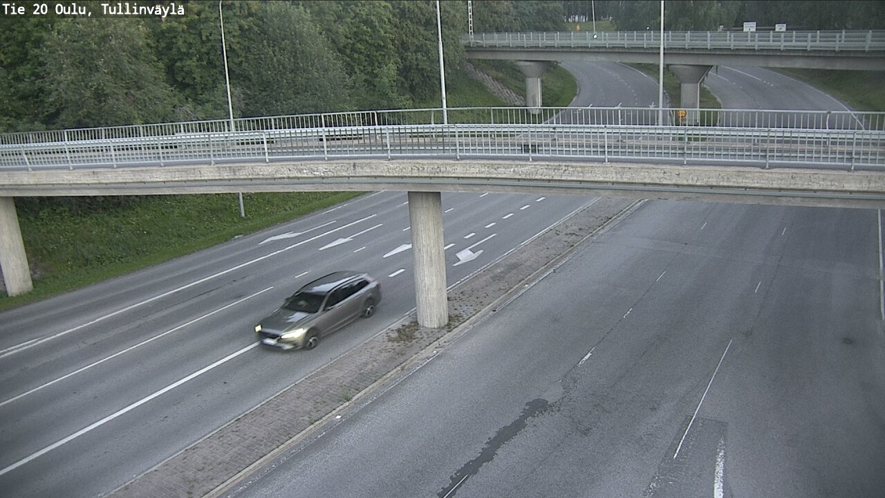 Weather Camera Image Road 20 Oulu, Tullinväylä, Oulu, Pohjois-Pohjanmaa