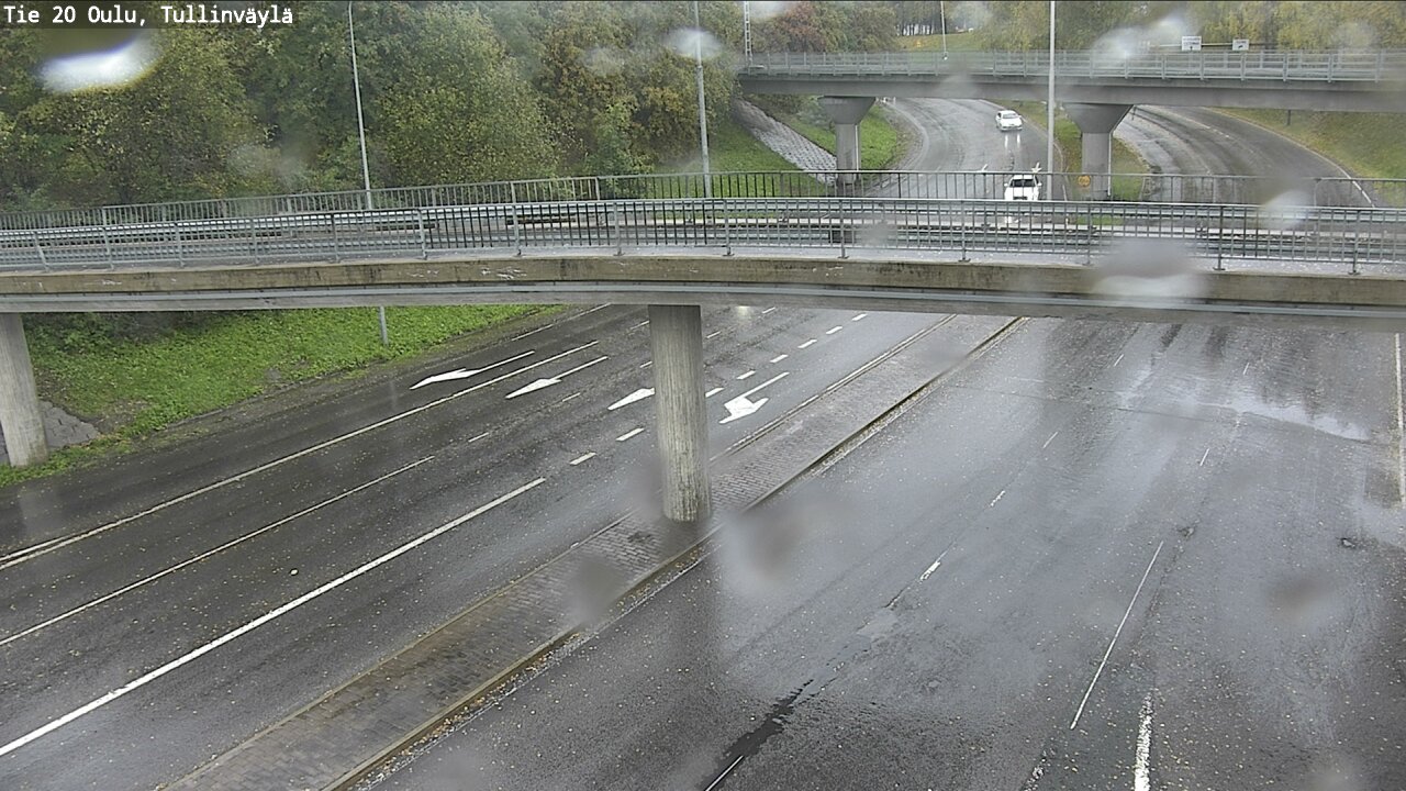 Weather Camera Image Road 20 Oulu, Tullinväylä, Oulu, Pohjois-Pohjanmaa