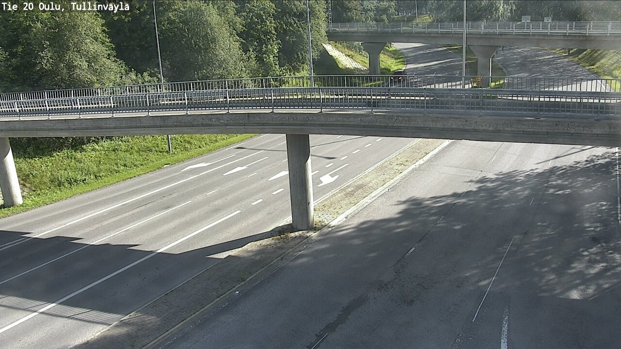 Weather Camera Image Road 20 Oulu, Tullinväylä, Oulu, Pohjois-Pohjanmaa