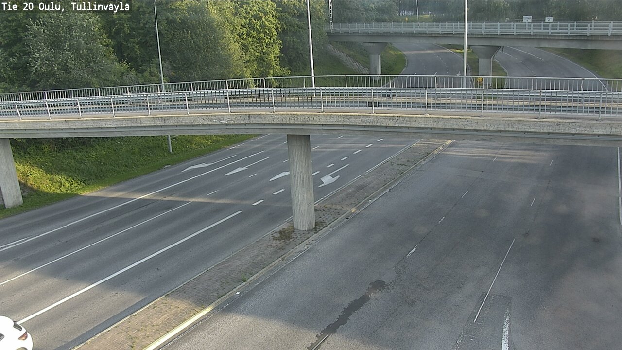 Weather Camera Image Road 20 Oulu, Tullinväylä, Oulu, Pohjois-Pohjanmaa